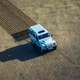 Illustration for article titled A Gigantic Sand Drawing Is How Land Rover Said Farewell To The Defender